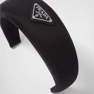 Prada Nylon Puff Headband
